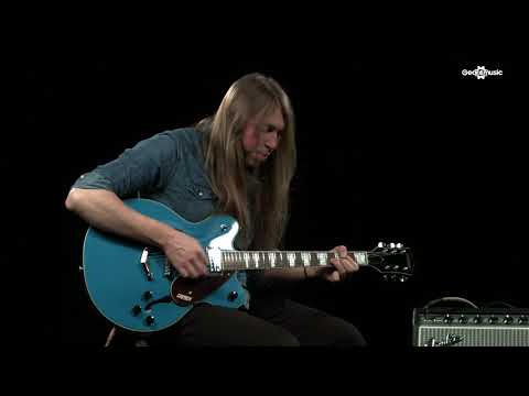 Обзор полуакустической гитары Gretsch G2622 Streamliner LRL Ocean Turquoise