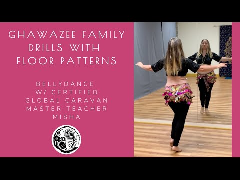 Global Caravan Tribal Bellydance Drills: Ghawazee Family Drills with Floor Pattern