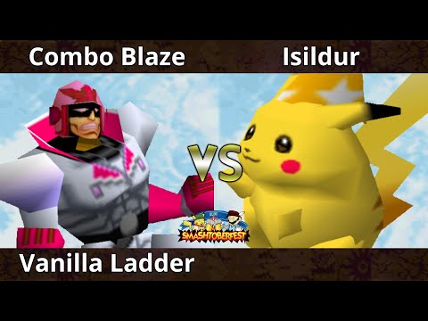 Smashtoberfest 2022 - Combo Blaze (Falcon) Vs. Isildur (Pikachu) SSB64 Smash Tournament