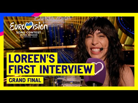 Loreen's First Interview after winning the Eurovision Song Contest 2023!