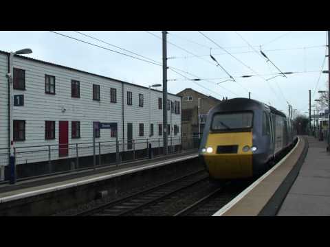 East Coast Divert at Shepreth Station