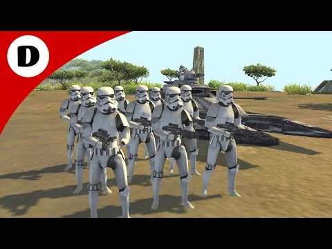BATTLE OF YAVIN IV ~ Star Wars Mod - Men of War: Assault Squad 2