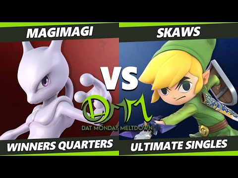 DAT Monday Meltdown 222 Winners Quarters - MagiMagi (Mewtwo) Vs. Skaws (Toon Link) SSBU Ultimate
