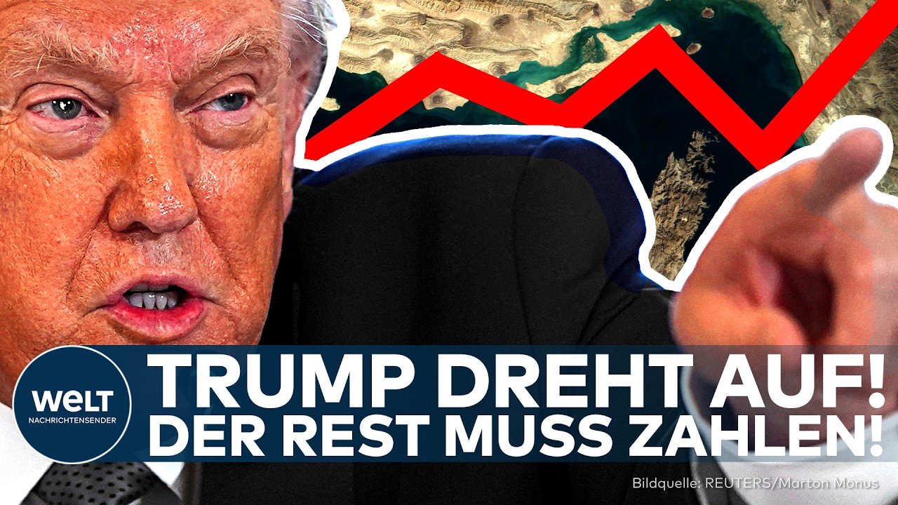 KRISEN-ALARM: Trump macht Druck – Ölpreise machen mit! Omid Nouripour warnt vor globaler Eskalation!