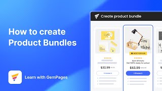 How To Create Product Bundles | v7 New Editor | GemPages