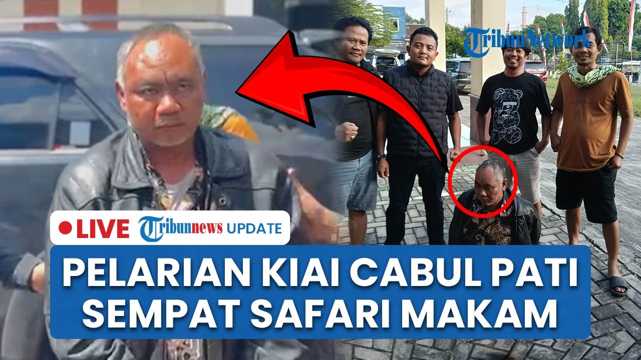 LIVE: Akhir Pelarian Kiai Cabul Pati di Wonogiri, Sempat Safari Makam Sambangi Petilasan Keramat