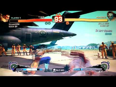 E. Honda (StreakSRM) vs Vega (KILLA BOO)