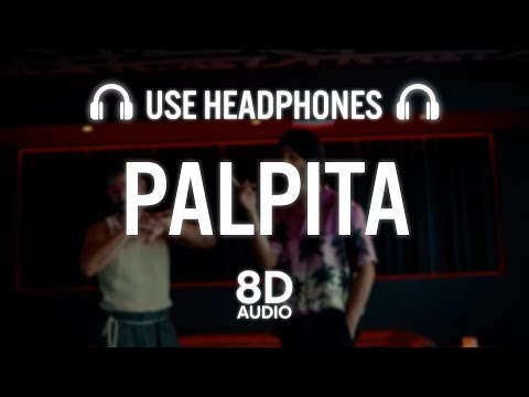 Camilo, Diljit Dosanjh - Palpita (8D AUDIO)