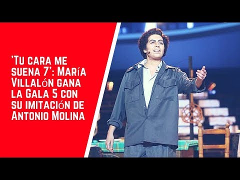 'Tu cara me suena 7': María Villalón gana la Gala 5 con su imitación de Antonio Molina