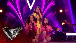 Mandy, Astrid and Savannah perform 'It's Oh So Quiet': Battles 1 | The Voice Kids UK 2018