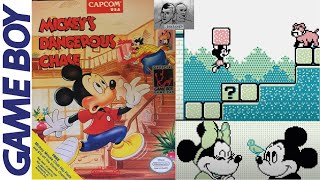 Mickey's Dangerous Chase Game Boy - C&M Playthrough