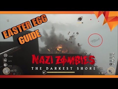 Call Of Duty WW2 The Darkest Shore Main Easter Egg Guide, All the Steps