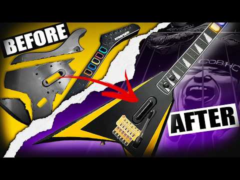 How to Make a CUSTOM Guitar Hero Controller for Clone Hero