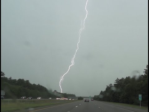Heavy rain Norton MA 7/1/2020