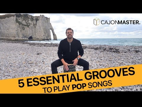 LEARN 5 ESSENTIAL CAJON GROOVES - Cajon vlog/tutorial