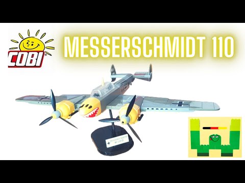 Cobi Messerschmidt BF 110 Flugzeug Historical Collection - REVIEW  2021 - Stabiles Ding! Deutsch