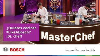 Bosch en el programa de cocina #MasterChef España anuncio