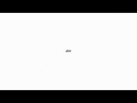 abir PRONUNCIATION