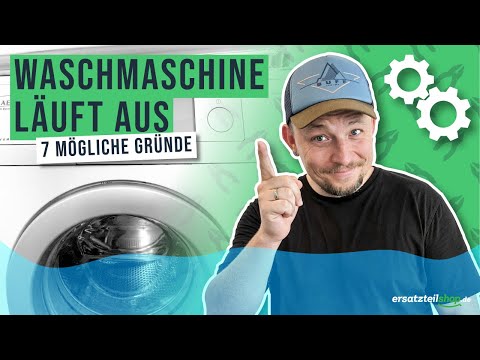 Waschmaschine läuft aus - Fehleranalyse