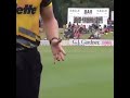 cricket player injured ! finger dislocated