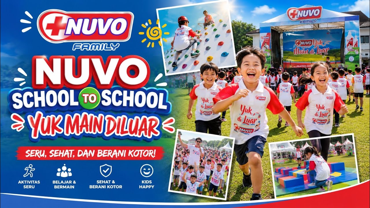 NUVO Yuk Main Keluar 2026 | Experience Event Outdoor Tak Terlupakan