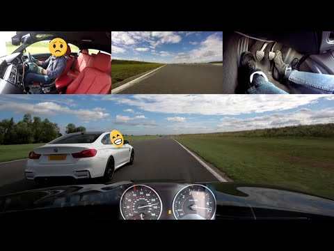 BMW M140i vs M4 Competition (Bedford Autodrome GT Circuit)