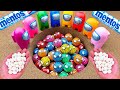 Satisfying Video L How To Make Ice Cream With Spiderman Bouncy Ball Mentos Coca Cola Fanta Mirrinda