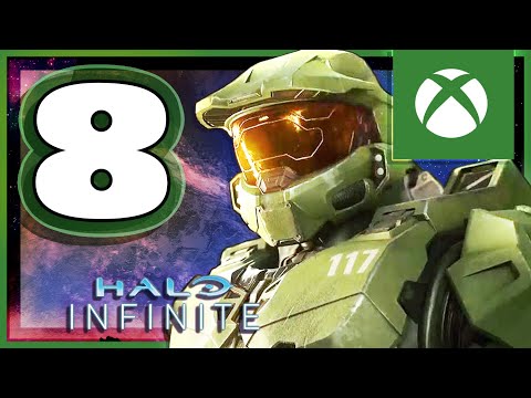 Halo Infinite Campaign Story Walkthrough Part 8 SCORPION Tank Rocks Riven Gate!