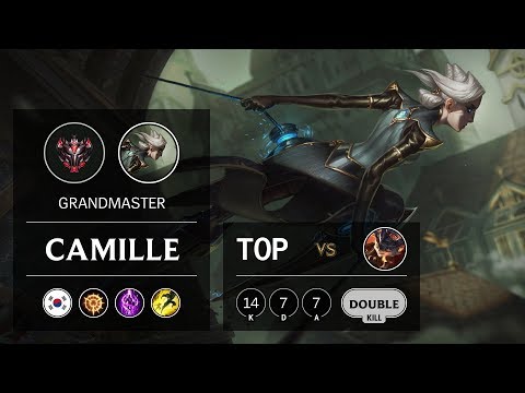 Camille Top vs Rumble - KR Grandmaster Patch 9.15