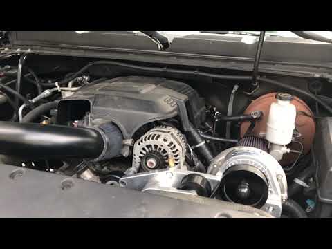 LISTEN to this Procharged LS Silverado with Magnaflow Exhaust!