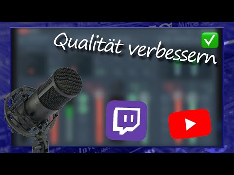 Mikrofon Qualität verbessern ✅Audio verbessern tutorial german | Preaz Mitz