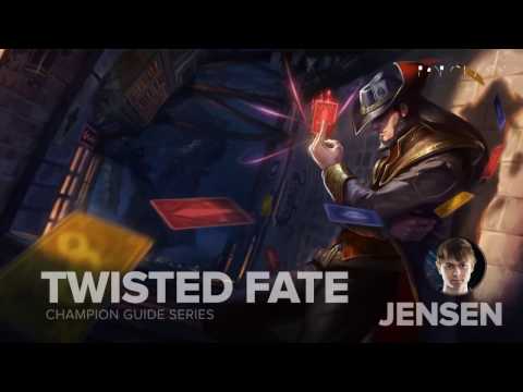 Twisted Fate Mid Lane Guide by C9 Jensen     League of Legends