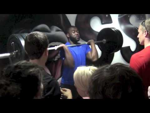 Warming up my clean 110kg at The South Island Showdown