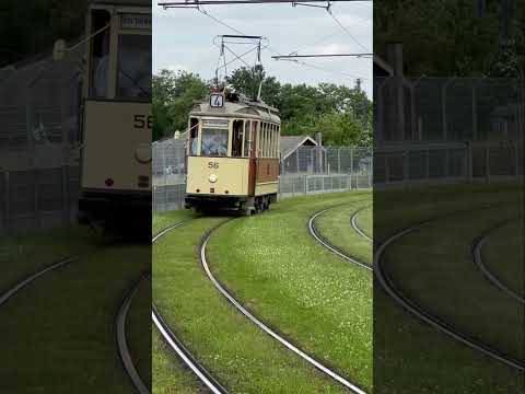 Straßenbahn TW 56 seit 98 Jahre in Freiburg,#VAG￼￼