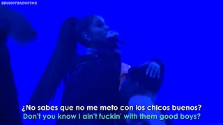 Ariana Grande - Bad Decisions // Lyrics + Español // Dangerous Woman Tour