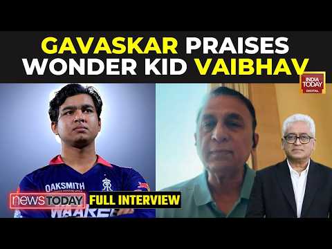 Sunil Gavaskar Super Impressed With Wonder Boy Vaibhav Sooryavanshi After His Record Breaking Knock