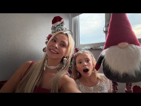 Aleyna is choosing my Christmas outfit l annamiltina