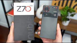 ZTE nubia Z70 Ultra Unboxing and Hands On!