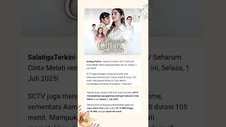 Download lagu Seharum Cinta Melati 1 Juli 2025 #sctv #sinetron #AGZ #KCM #SCM #LuCi #BKTC #shorts #viral #fyp mp3