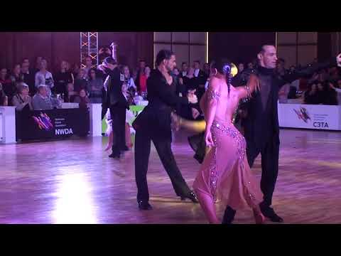 Kaftan Konstantin & Zhukova Tonya Cha-Cha 1/2 Amateur Latin Crystal Ball 2018