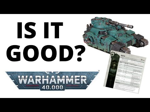 Kratos Heavy Assault Tank - Warhammer 40K Space Marine Rules Review