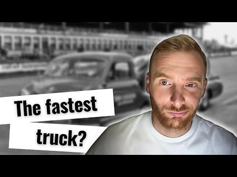 The Fastest Truck From 50s - The Blue Wonder by Mercedes Benz