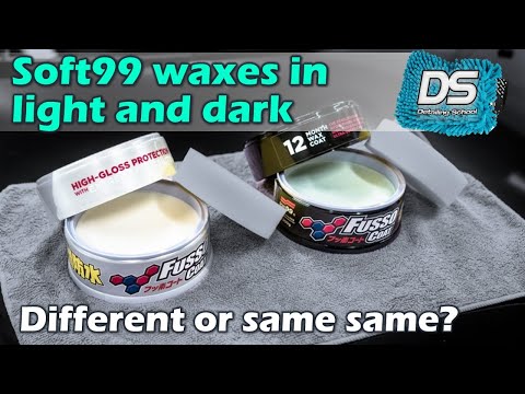 Soft99 Dark and Light waxes - different or same same?