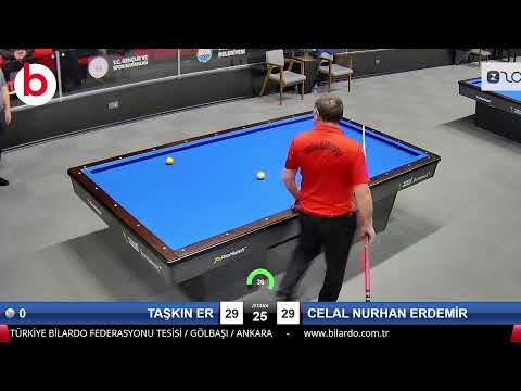 TAŞKIN ER & CELAL NURHAN ERDEMİR Bilardo Maçı - 2022 1.LİG PLAY-OFF-1.TUR