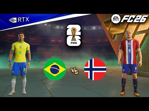 FC 26 - Brasil vs Norway - FIFA World Cup 2026 Final - Full Match | PC™ [4K60]