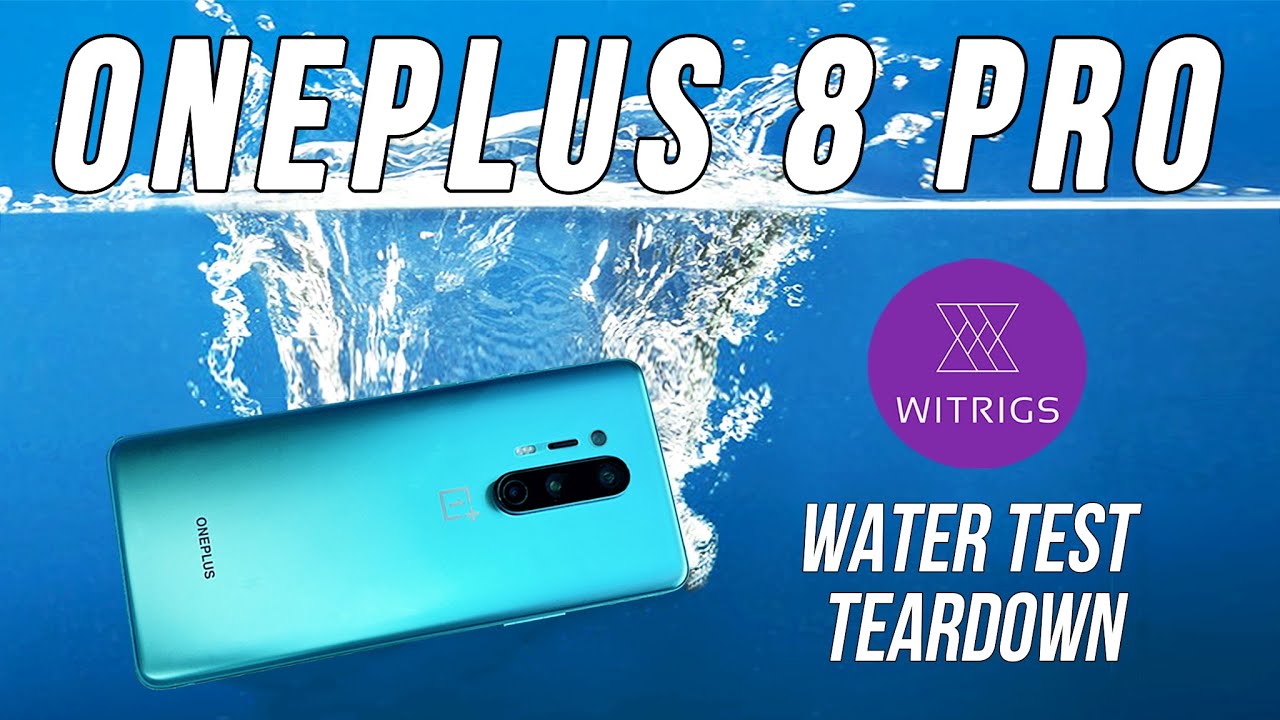 OnePlus 8 Pro Waterproof Test