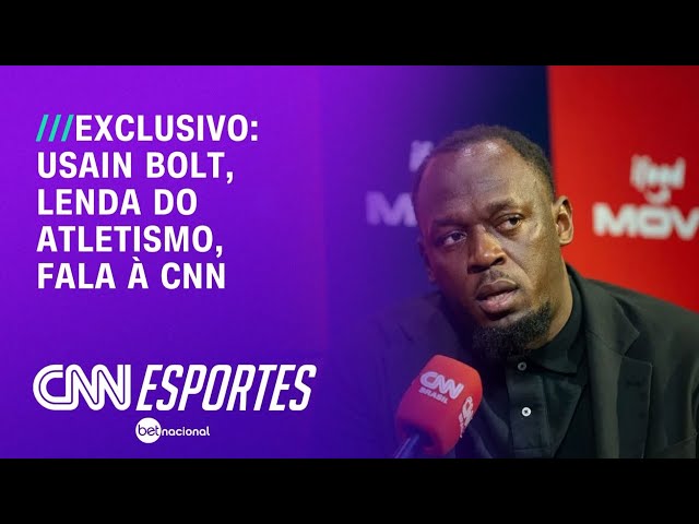 Usain Bolt, lenda do atletismo, fala à CNN; veja | LIVE CNN