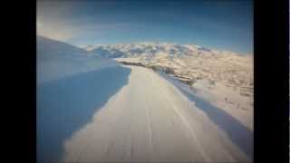 preview picture of video 'Top speed Haukelifjell from top to bottom in 1min 37sec'