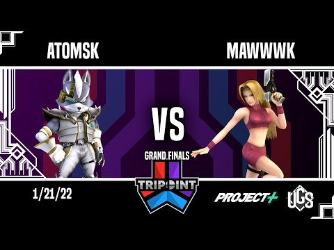 Tripoint Smash 127 - Grand Finals - Atomsk(Wolf) Vs. mawwwk(Zero Suit Samus)