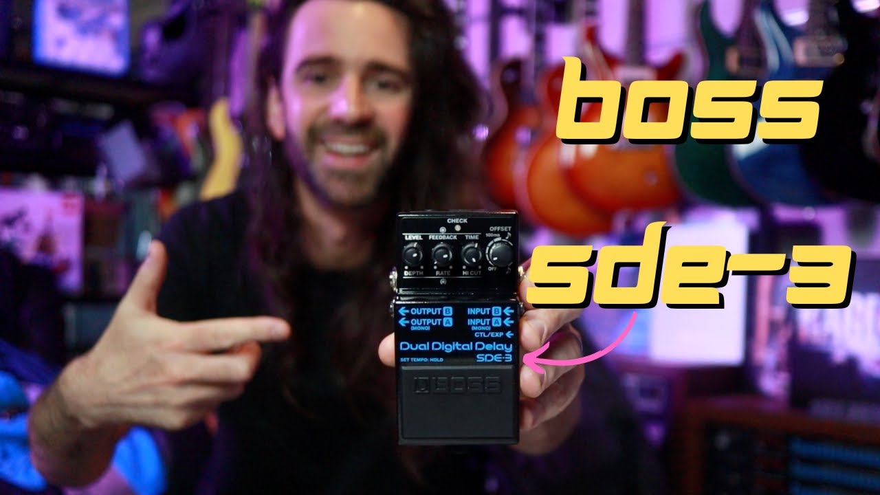 Boss SDE-3 Dual Digital Delay pedal review | Guitar World Boss SDE-3 Dual Digital Delay pedal review | Guitar World